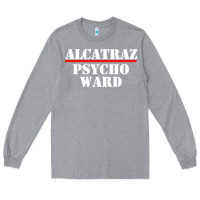 Heather Grey alcatraz Long Sleeve Tee - linhVisuals
