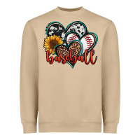 Mushroom baseball hearts Heavyweight Sweatshirt - Jasminsmagicworld