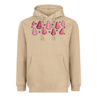 Mushroom pink christmas cakes Heavyweight Hoodie - Jasminsmagicworld
