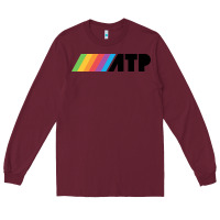 Burgundy atp Long Sleeve Tee - linhVisuals