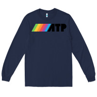 Navy atp Long Sleeve Tee - linhVisuals
