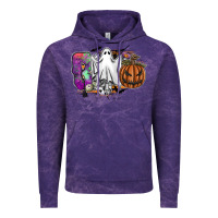Cloud Purple boo Vintage Hoodie - SublimationCraftShop