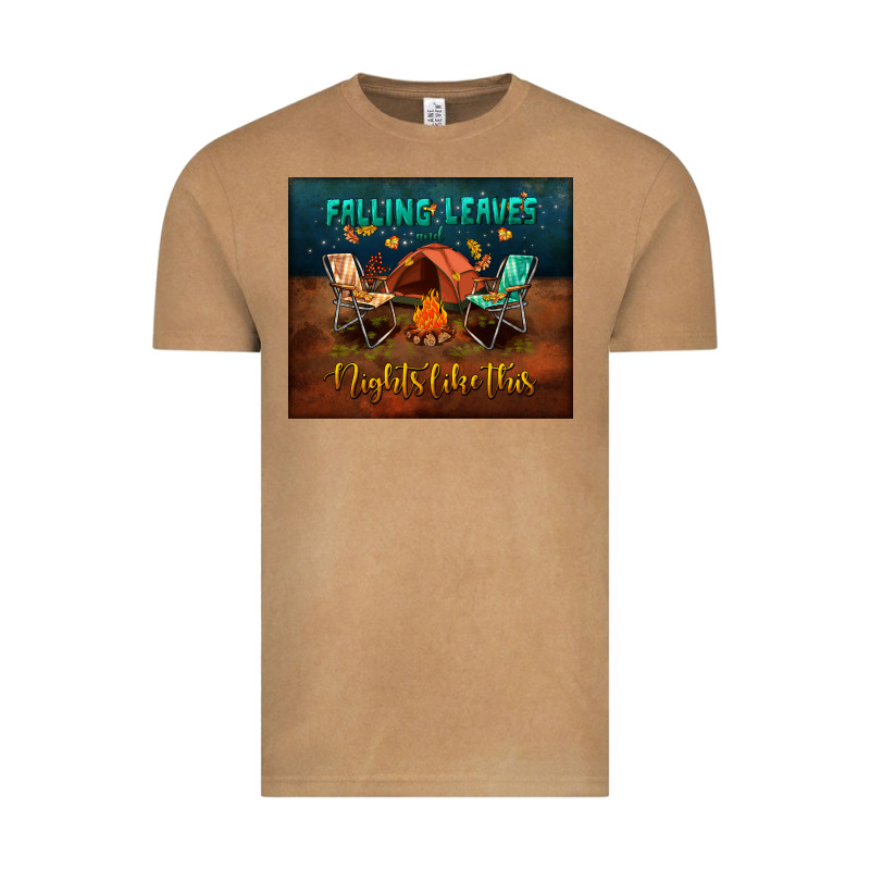 Falling Leaves And Nights Like This Mouse Pad Vintage Tee by BundleAndBundleShop | Teevron
