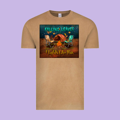 Falling Leaves And Nights Like This Mouse Pad Vintage Tee Designed By Bundleandbundleshop