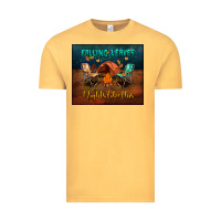 Vintage Mustard falling leaves and nights like this mouse pad Vintage Tee - BundleAndBundleShop