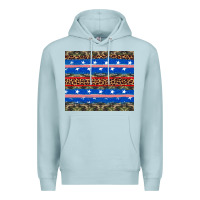 Blue Mist armed forces day Premium Hoodie - Artiststas