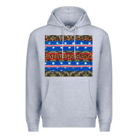 Heather Grey armed forces day Premium Hoodie - Artiststas