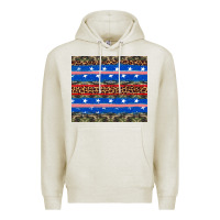 Oatmeal Heather armed forces day Premium Hoodie - Artiststas