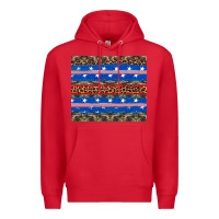 Red armed forces day Premium Hoodie - Artiststas