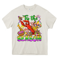 Cream tis the season mardi gras olivia Heavy Core Tee - OliviaCreatesArt