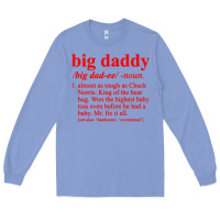Colony Blue big daddy Long Sleeve Tee - linhVisuals