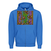 True Royal mardi gras king cake leopard Zipper Hoodie - RanaPortraitStore