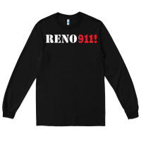 Black reno 911 Long Sleeve Tee - linhVisuals