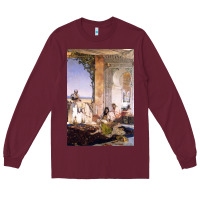 Burgundy morocco, map, african, nying,algeria, agadir travel Long Sleeve Tee - linhVisuals