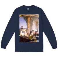 Navy morocco, map, african, nying,algeria, agadir travel Long Sleeve Tee - linhVisuals