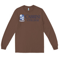 Chestnut cabrini college verticle Long Sleeve Tee - linhVisuals