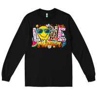 Black Love Summer Long Sleeve Tee - CowhideDigitalArt
