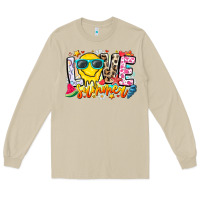 Mushroom Love Summer Long Sleeve Tee - CowhideDigitalArt