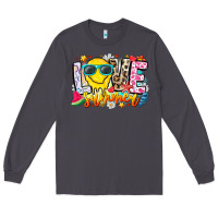 Smoke Love Summer Long Sleeve Tee - CowhideDigitalArt