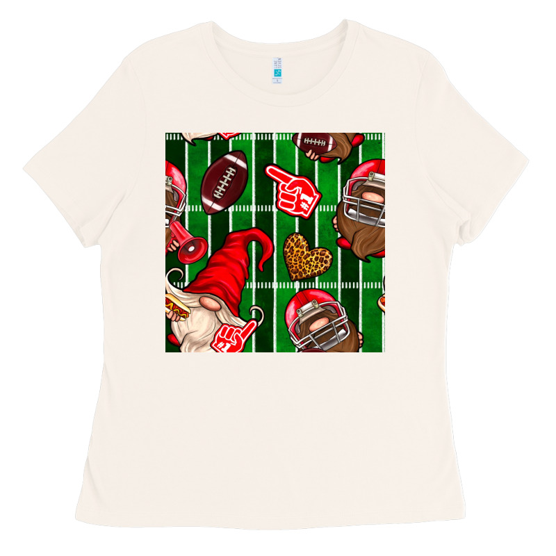 American Football Gnomes Ladies Tee by BundleAndBundleShop | Teevron