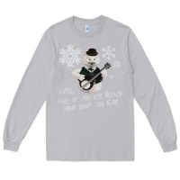 Moon Dust sam the snowman from rankin bass rudolph the red nosed reindeer Long Sleeve Tee - linhVisuals