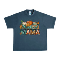 Midnight Navy thankful mama Urban Heavy Tee - BundleAndBundleShop