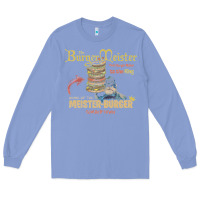 Colony Blue the burgermeister home of the meister burger Long Sleeve Tee - linhVisuals