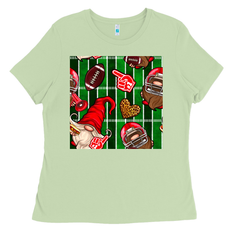American Football Gnomes Ladies Tee by BundleAndBundleShop | Teevron