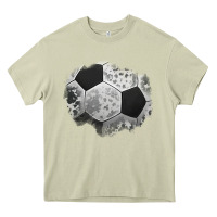 Mossy cowhide soccer patch Heavy Core Tee - Jasminsmagicworld