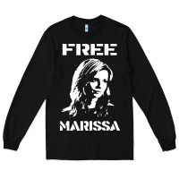 Black free marissa Long Sleeve Tee - linhVisuals