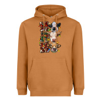 Ho Ho Ho Cows Heavyweight Hoodie | Teevron