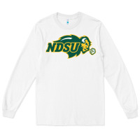 White north dakota state bison Long Sleeve Tee - linhVisuals