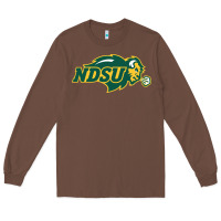 Chestnut north dakota state bison Long Sleeve Tee - linhVisuals