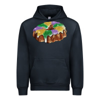 Navy mardi gras king cake Urban Hoodie - RanaPortraitStore