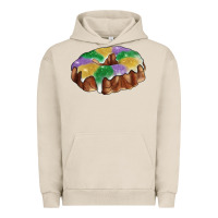 Pigment French Oak mardi gras king cake Urban Hoodie - RanaPortraitStore
