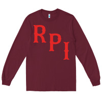 Burgundy rpi engineers Long Sleeve Tee - linhVisuals