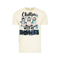 Vintage Arctic Chillin With My Snowmies Vintage Tee - FaDigitalArtStudio