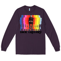 Plum dick gregory Long Sleeve Tee - linhVisuals