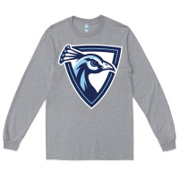 Heather Grey Upper Iowa Peacocks, Merch Long Sleeve Tee - linhVisuals