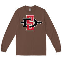 Chestnut san diego state aztecs Long Sleeve Tee - linhVisuals