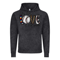 Vintage Black for the love of the game baseball Vintage Hoodie - CowhideDigitalArt