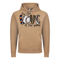 Vintage Coffee for the love of the game baseball Vintage Hoodie - CowhideDigitalArt