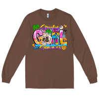 Chestnut spooky girl summer Long Sleeve Tee - CowhideDigitalArt