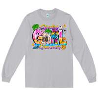 Moon Dust spooky girl summer Long Sleeve Tee - CowhideDigitalArt