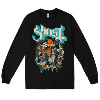Black ghost   impera maestro t shirt Long Sleeve Tee - linhVisuals