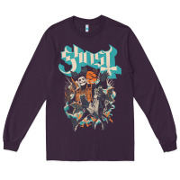 Plum ghost   impera maestro t shirt Long Sleeve Tee - linhVisuals