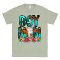 Matcha Boy Mom Flowers Cow Classic Tee - CowCowDesign