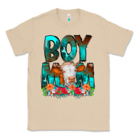 Mushroom Boy Mom Flowers Cow Classic Tee - CowCowDesign