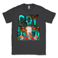 Smoke Boy Mom Flowers Cow Classic Tee - CowCowDesign