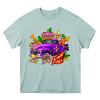 Mardi Gras Truck Olivia Heavy Core Tee | Teevron
